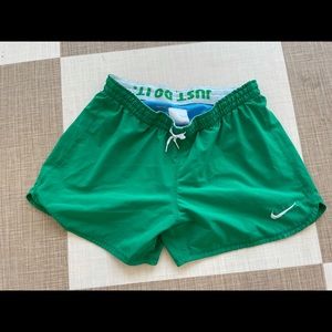 Green Nike Athletic Short with Built in Spanx Size XS